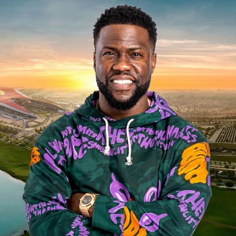 كيفن هارت يستمتع بوقته في أبو ظبي