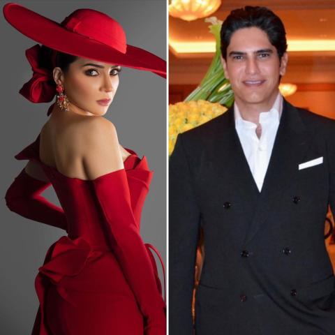 مي عز الدين وأحمد أبو هشيمة