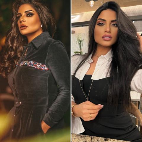 رانيا شهاب ومرام البلوشي - صورة معدلة من السوشيال ميديا