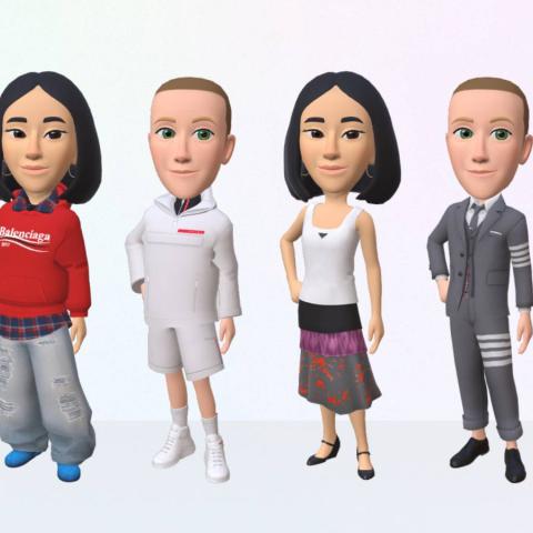 دور أزياء عالمية تصمم ملابس إفتراضية للبيع