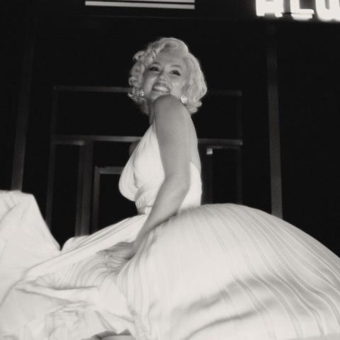آنا دي أرماس بدور مارلين مونرو - صورة من انستقرام A N A D E A R M A S
