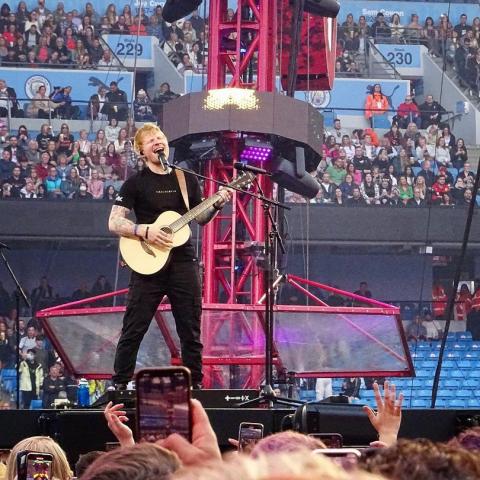 إيد شيران - صورة من السوشيال ميديا