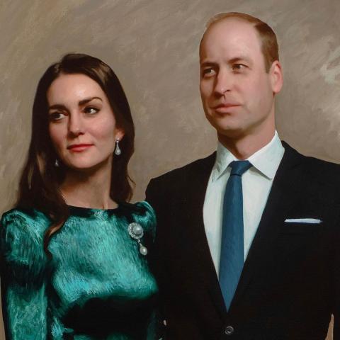 الأمير ويليام وكيت ميدلتون - صورة من انستقرام The Royal Family
