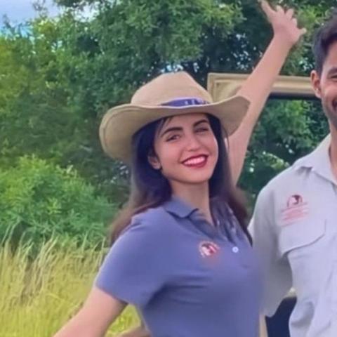 فوز العتيبي وزوجها أحمد الموسى- الصورة من السوشيال ميديا