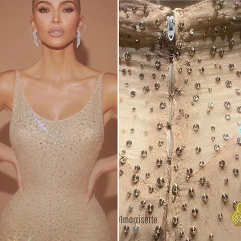 انتقادات تلاحق كيم كارديشيان بعد إتلافها فستان مارلين مونرو الأيقوني