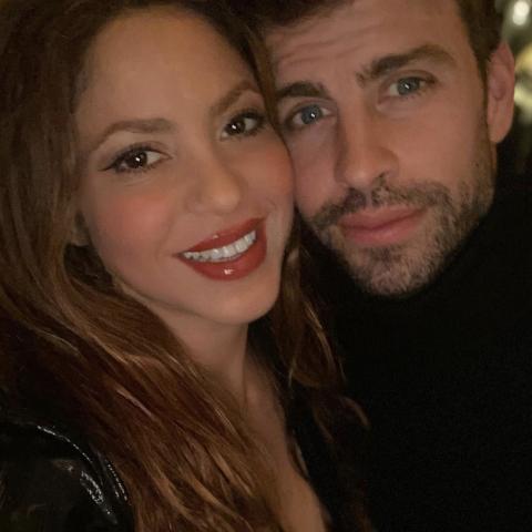 جيرارد بيكيه وشاكيرا- الصورة من إنستغرام