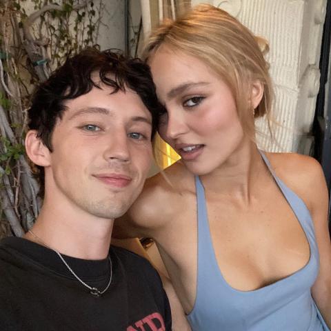 تروي سيفيان وليلي ديب روز - صورة من انستقرام