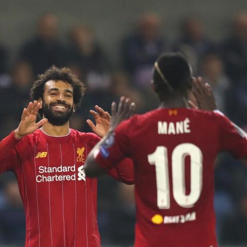 محمد صلاح وساديو ماني- تويتر @MoSalah