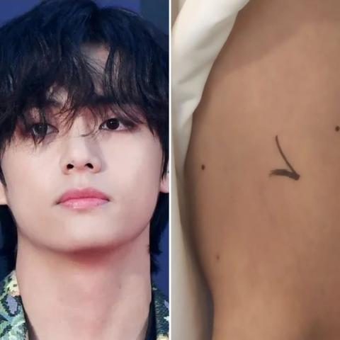 v  من فرقة BTS - صورة معدلة على اس