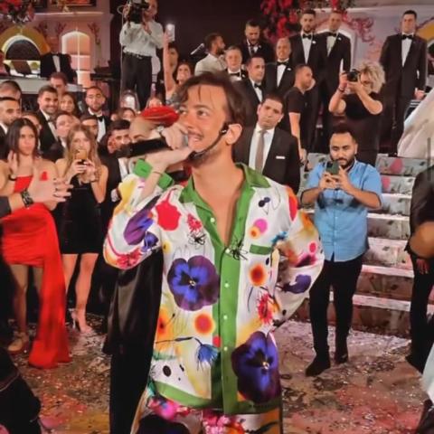 سعد لمجرد في مصر  ويحيي حفل زفاف كبير