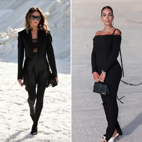 جورجينا رودريغز وفيكتوريا بيكهام - صور معدلة من السوشيال ميديا