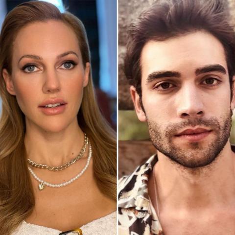 بوراك بيركاي أكغول ومريم أوزرلي - صورة معدلة من السوشيال ميديا