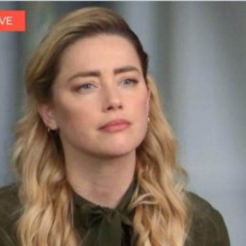 آمبر هيرد - صورة من السوشيال ميديا