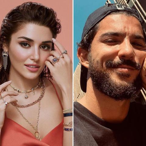 هاندة أرتشيل وكرم بورسين - صورة من انستغرام