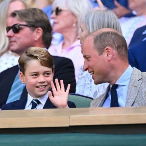 الأمير جورج والأمير ويليام من أنستغرام