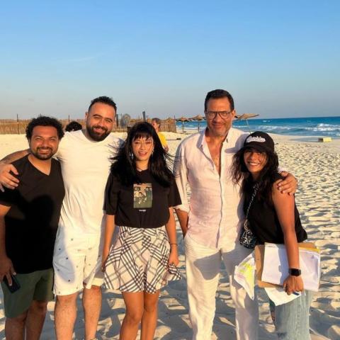 طاقم مسلسل حدث بالفعل من انستغرام المخرج
