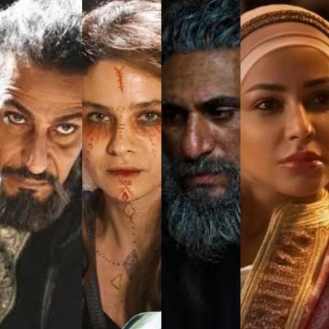 مسلسل الوعد كولاج طاقم العمل