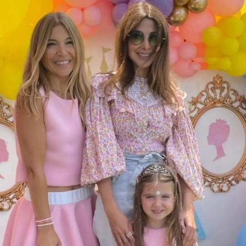 نانسي عجرم مع ابنتها ليا