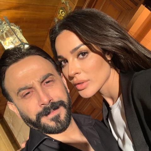 نادين نجيم وقصي خولي - صورة من انستقرام