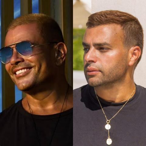 رامي صبري - عمرو دياب ( الصورة من إنستغرام)