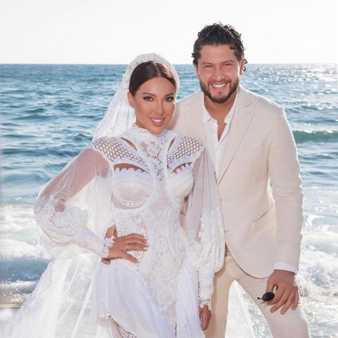 كارول بو خالد وأنس طيارة - صورة من انستقرام