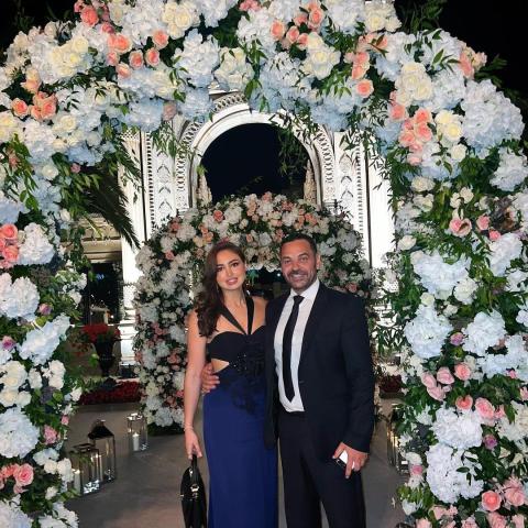 طارق العريان ونيكول سعفان - صورة من انستقرام