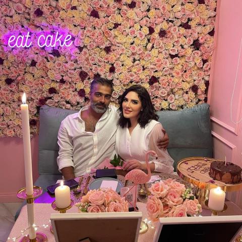 هبة الدري تحتفل بعيد ميلادها الـ 40 - صورة من انستقرام