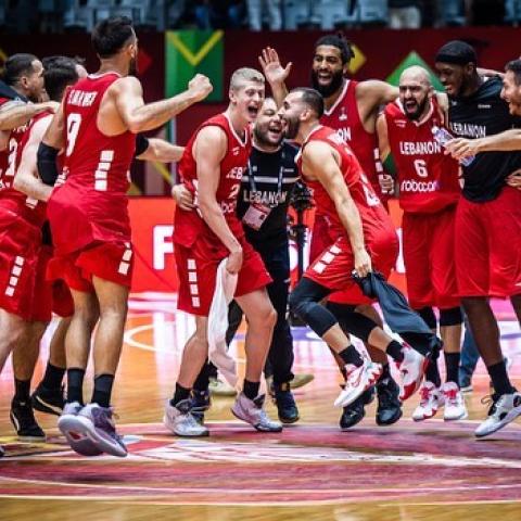 صورة لمنتخب لبنان من حساب Wael Arakji على إنستقرام