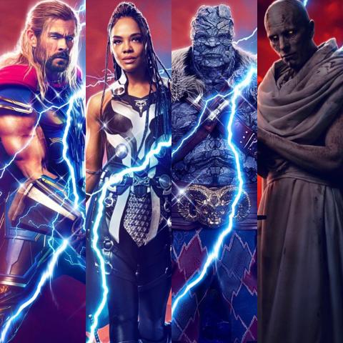 بوسترات فيلم ثور 2022 - المصدر : مارفل