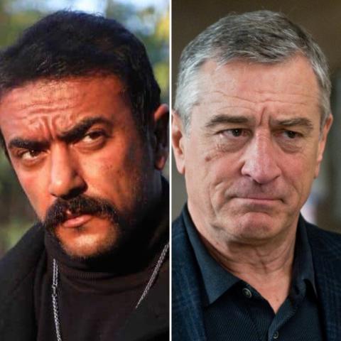 أحمد العوضي وروبرت دي نيرو / صور من السوشيال ميديا