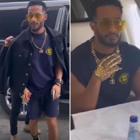 محمد رمضان - صورة معدلة من السوشيال ميديا