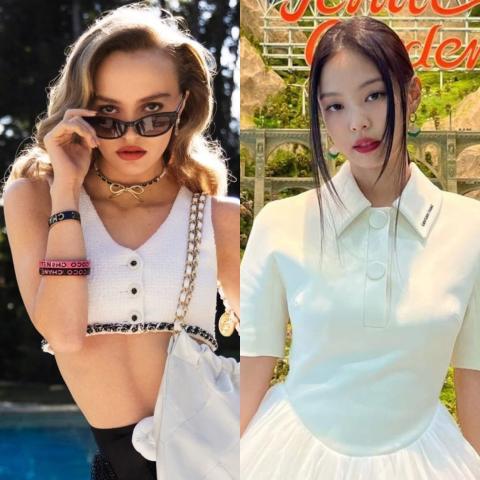 ليلي روز ديب وجيني كيم من انستغرام