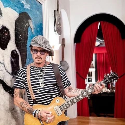 جوني ديب - صورة من إنستقرام @johnnydepp