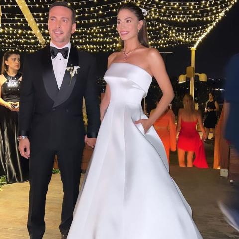 إطلالة ثانية للعروسين ديميت وأوزهان