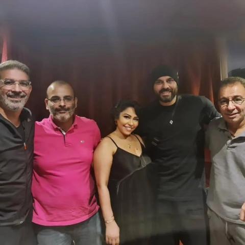 شيرين برفقة أصدقائها - الصورة من انستغرام