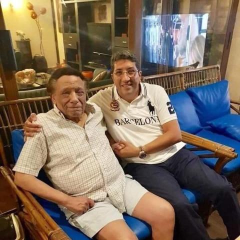 صورة متداولة لعادل إمام وأمير رمزي