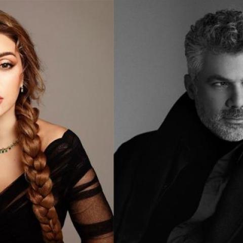 فارس كرم وميريام فارس