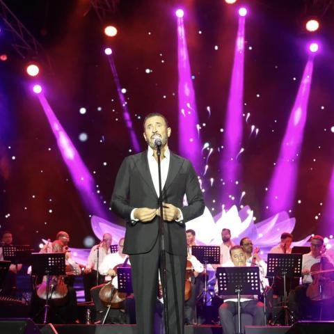 كاظم الساهر - الصورة من انستغرام