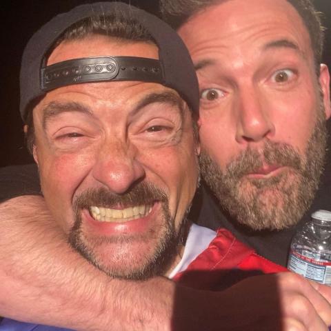 كيفن سميث وبن افليك - الصورة من انستغرام