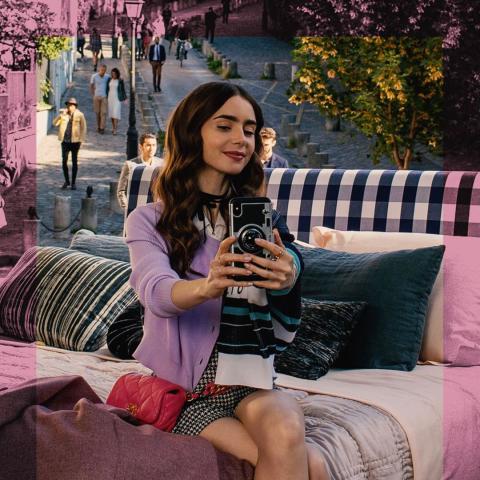 ليلي كولينز- الصورة من إنستغرام