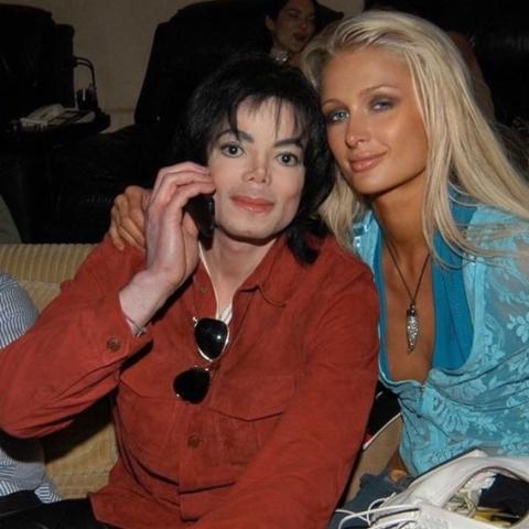 مايكل جاكسون وباريس هيلتون
