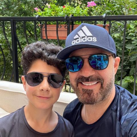 وائل جسار وابنه وائل جونيور