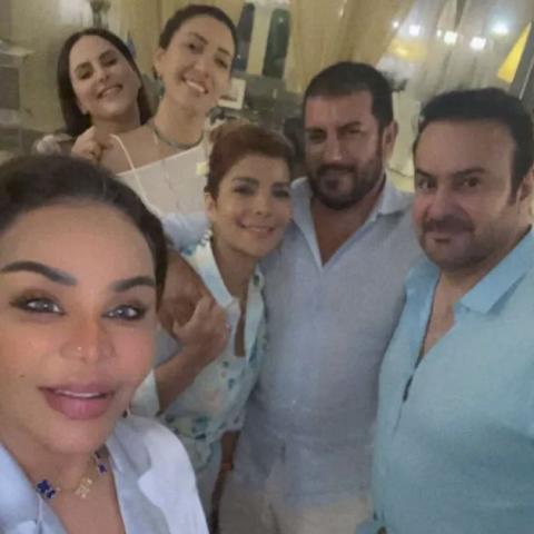 أصالة فائق حسن وأسماءلمنور في ضيافة أحلام ومبارك الهاجري