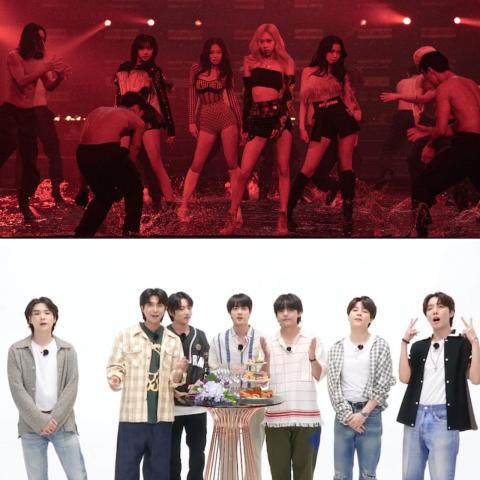 BTS و Run BTS  - صورة معدلة من السوشيال ميديا