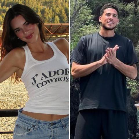 كيندال جينر وديفين بوكر - صورة معدلة من السوشيال ميديا