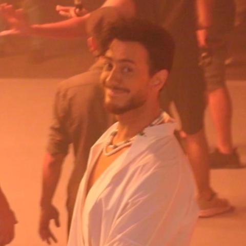 سعد لمجرد - صورة معدلة من السوشيال ميديا