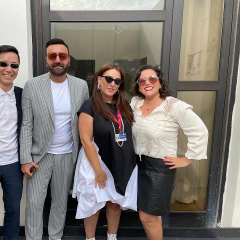 أبطال فيلم نزوح