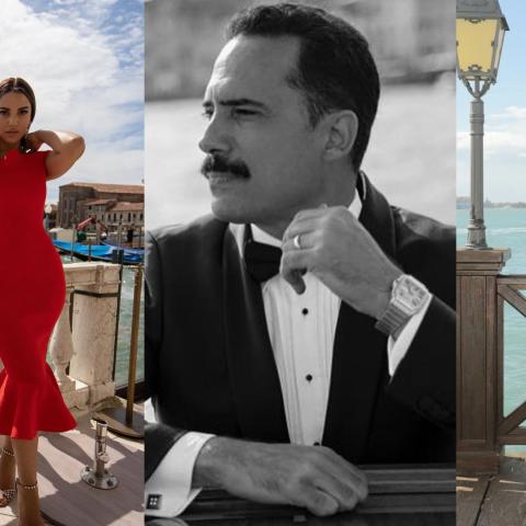 إطلالات النجوم في فينيسيا