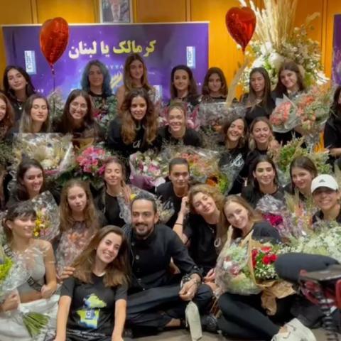 فرقة مياس تصل لبنان