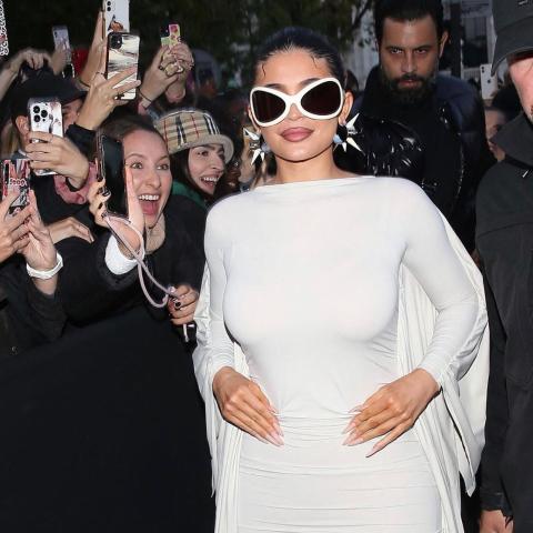 كايلي جينر من أسبوع الموضة في باريس